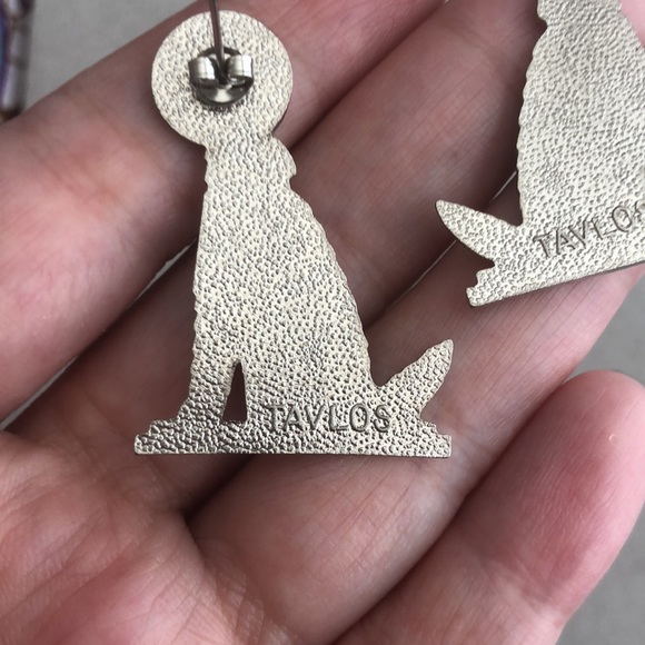 TAVLOS coyote earrings - Picture 4 of 7